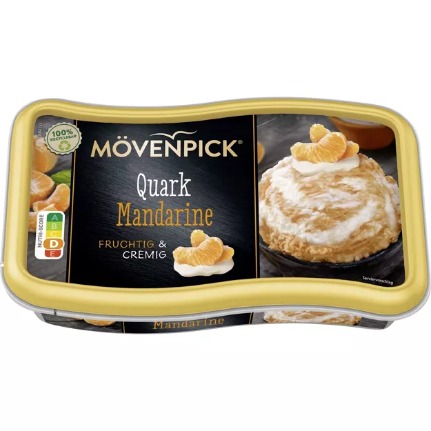 Mövenpick Quark Mandarine Eis TK (850ml)