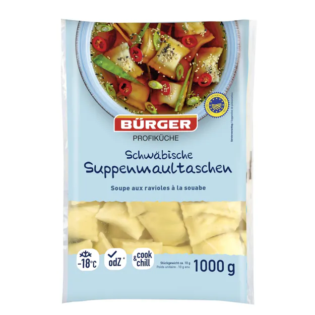 Bürger Schwäbische Suppenmaultaschen TK (1kg)