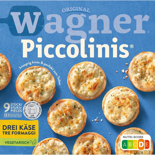 Piccolinis Drei Käse TK (9Stk.)