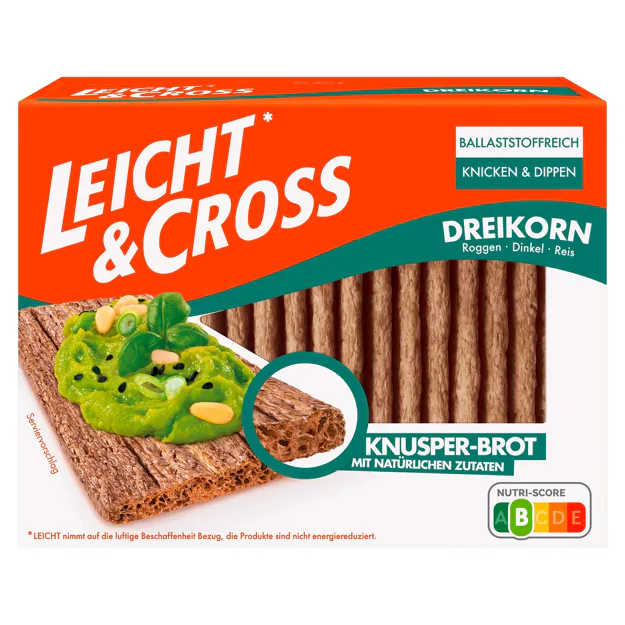 Leicht & Cross Knsuperbrot - Dreikorn (125g)