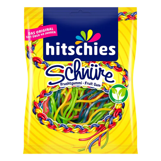 Hitschies Bunte Schnüre (125g)