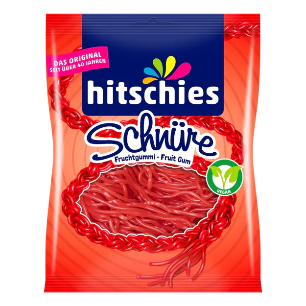 Hitschies Rote Schnüre (125g)
