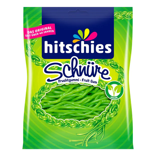 Hitschies Grüne Schnüre (125g)