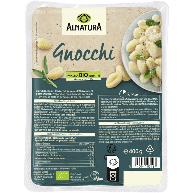 Alnatura Bio Gnocchi (400g)