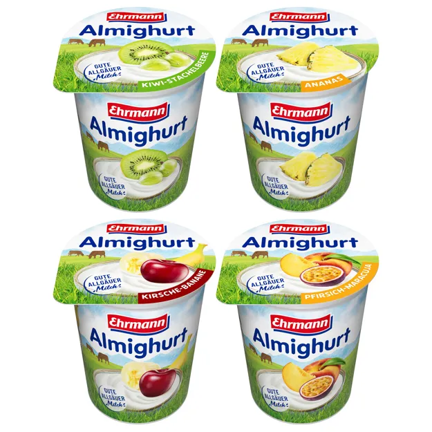 Ehrmann Almighurt Fruchtjoghurt - zufällige Sortierung (150g)