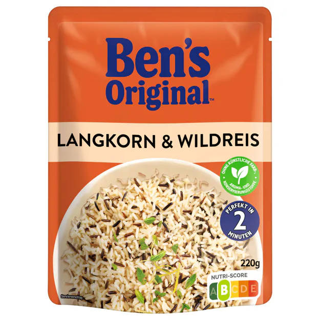Uncle Ben´s Expressreis - Langkornreis & Wildreis (220g)