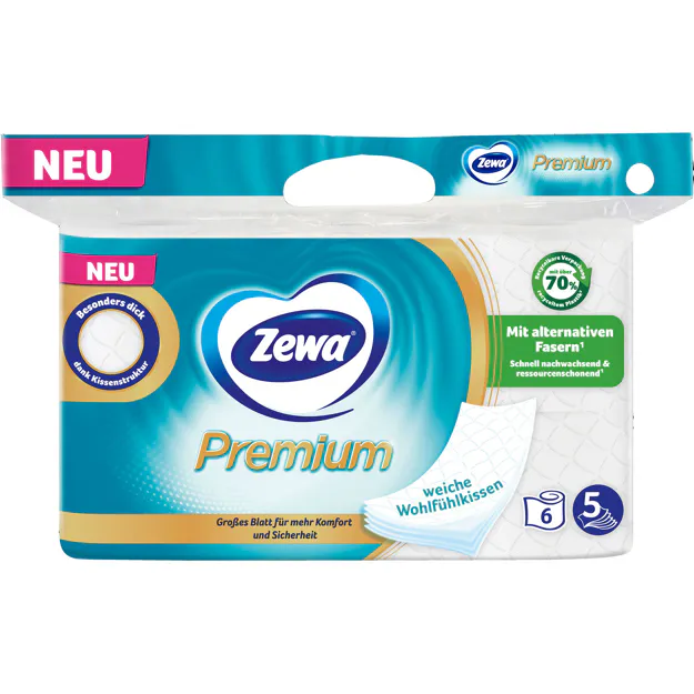 Zewa Toilettenpapier Premium (6x110Blatt)
