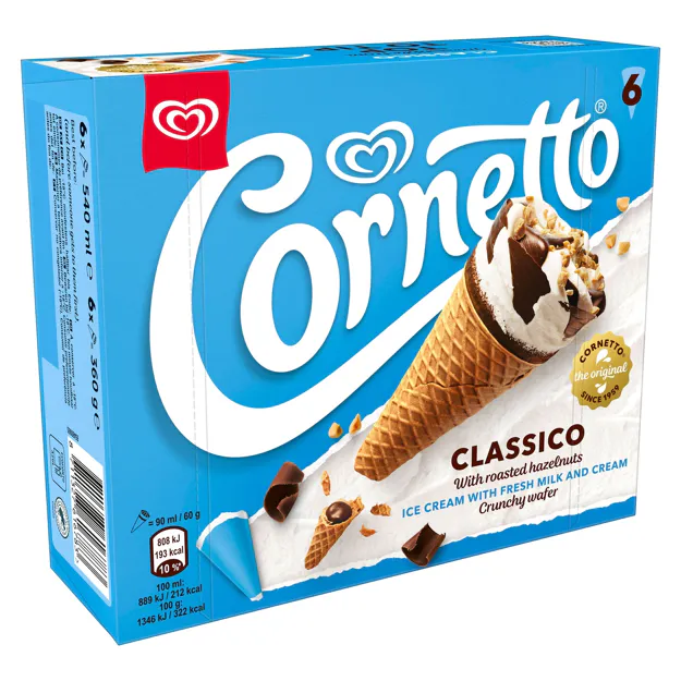 Cornetto Classico TK (6x90ml)