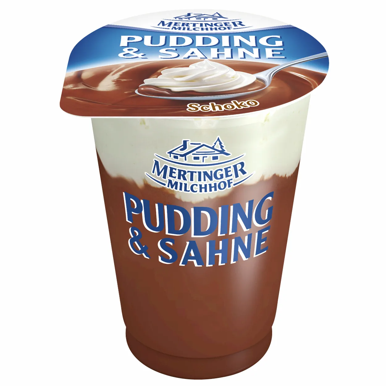 Mertinger Milchhof Schoko Pudding & Sahne (125g)