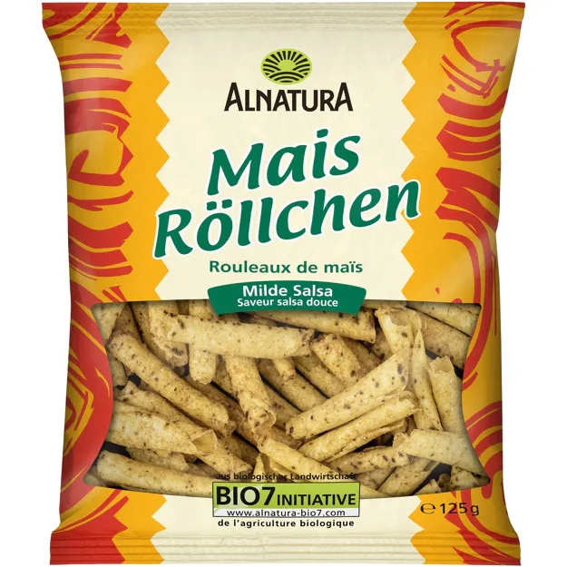 Alnatura Bio Maisröllchen milde Salsa (125g)