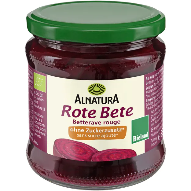 Alnatura Bio Rote Bete Scheiben (330g)