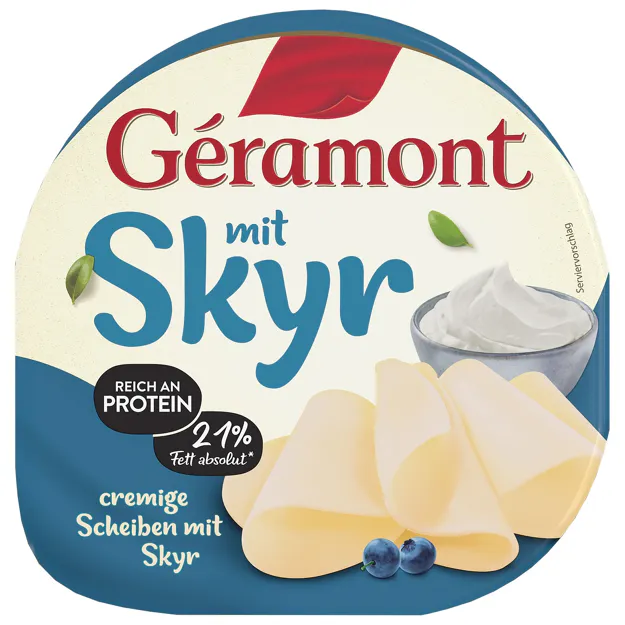Géramont mit Skyr Scheiben (150g)