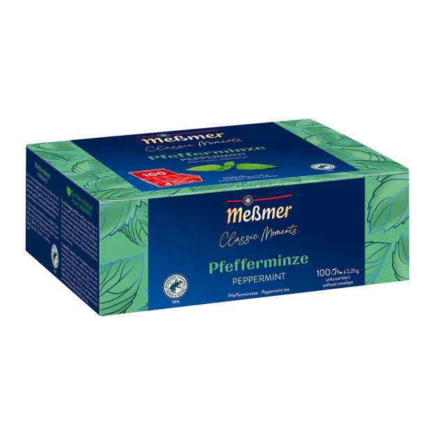 Meßmer Classic Moments Pfefferminz (100x2,25g)