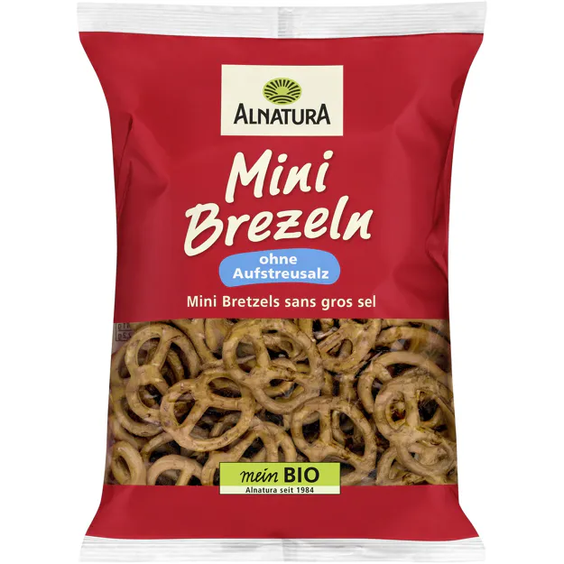Alnatura Bio Mini Brezeln ohne Aufstreusalz (100g)