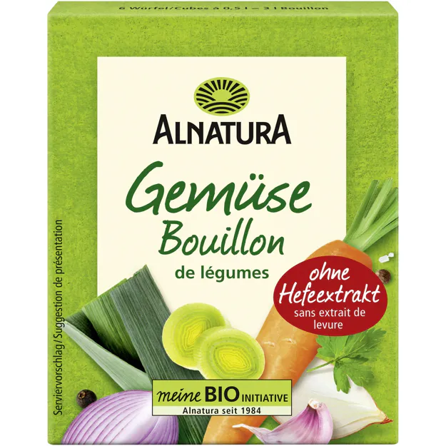 Alnatura Bio Brühwürfel Gemüsebouillon (6x11g)