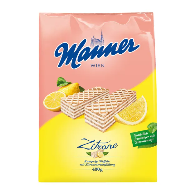 Manner Zitronen Schnitten (400g)