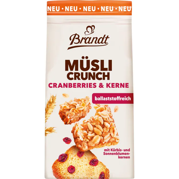 Brandt Müsli Crunch Cranberries & Kerne (90g)