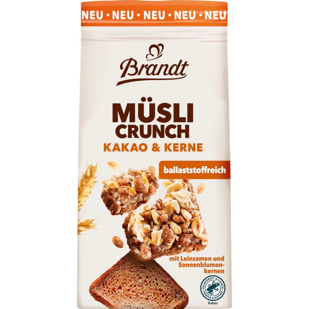 Brandt Müsli Crunch Kakao & Kerne (90g)