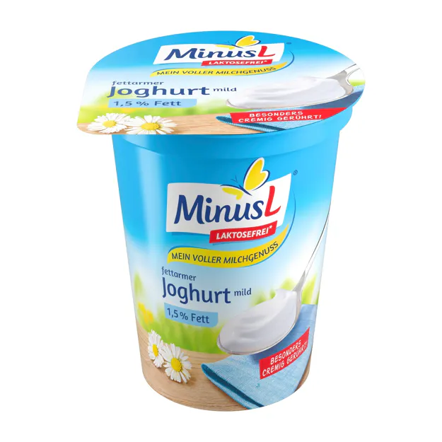 MinusL laktosefreier Joghurt 1,5% (400g)