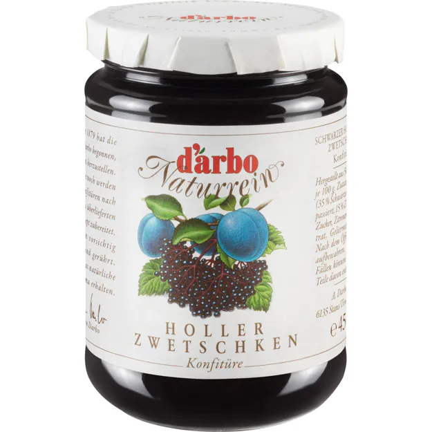 Darbo Konfitüre - Holler Zwetschken (450g)
