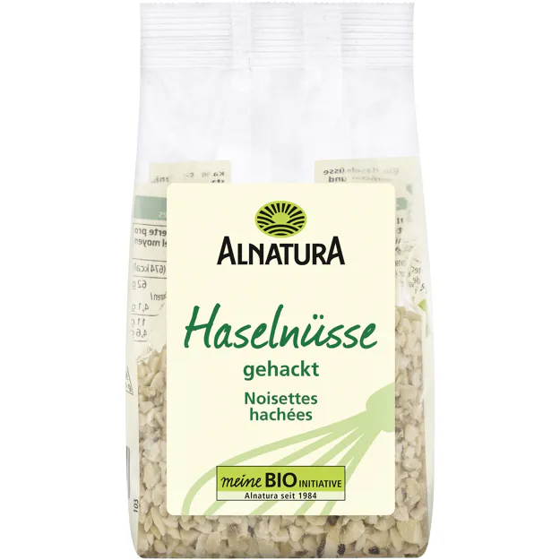 Alnatura Bio Haselnüsse geröstet und gehackt (100g)