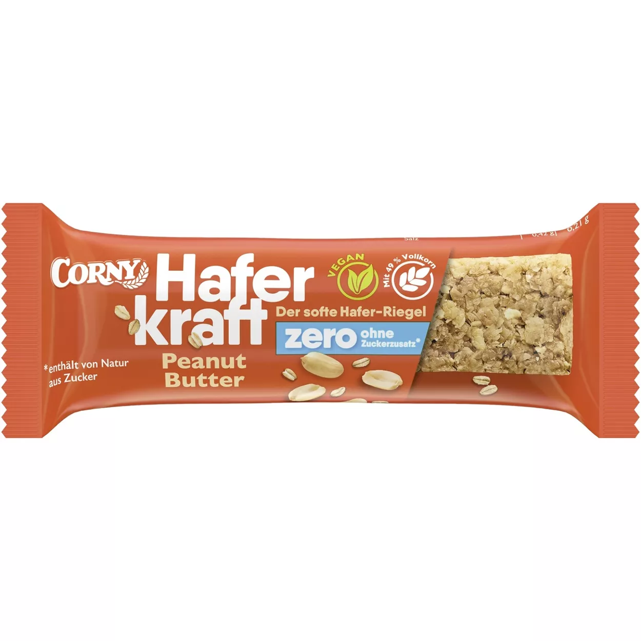 Corny Haferriegel Peanut Butter zero (50g)
