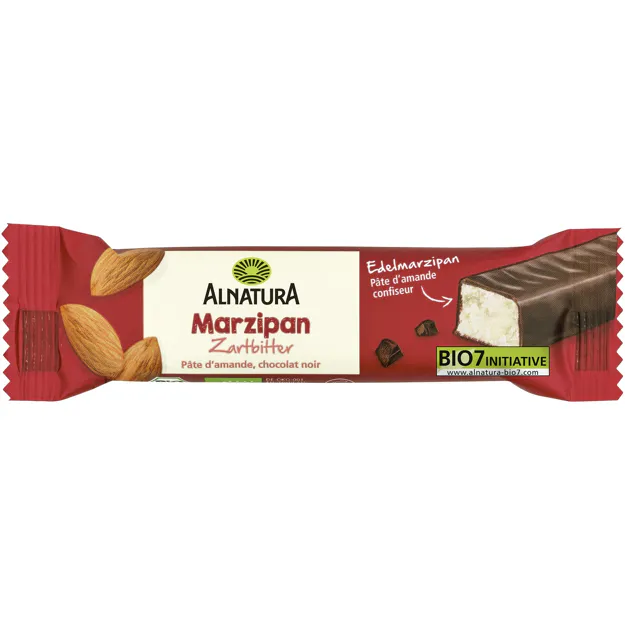 Alnatura Bio Riegel Marzipan Zartbitter (40g)