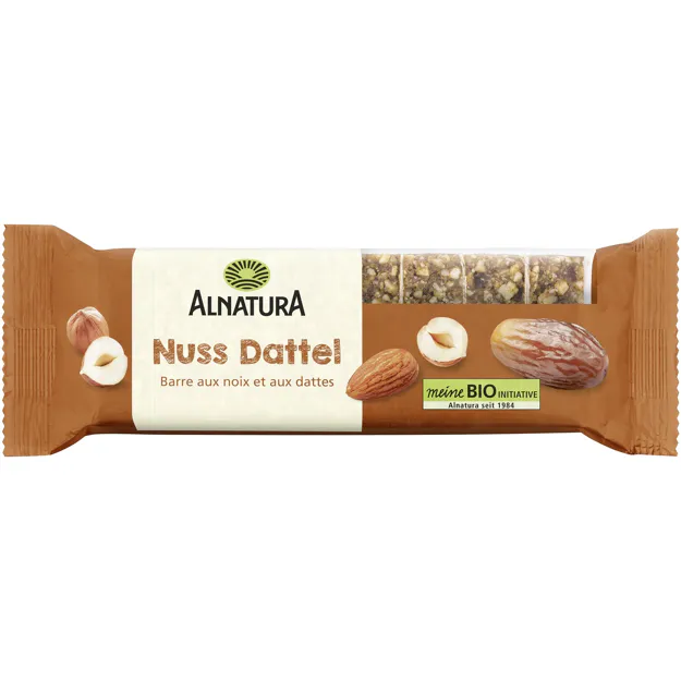 Alnatura Bio Fruchtschnitte Nuss Dattel (75g)