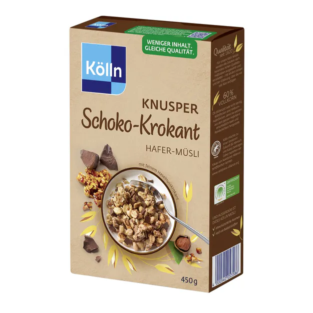 Kölln Knusper Schoko-Krokant Müsli (450g)