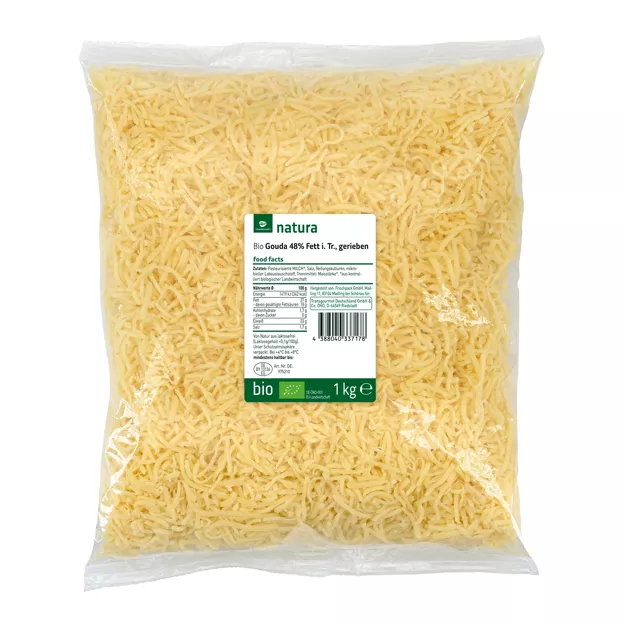 Bio Emmentaler gerieben (1000g)