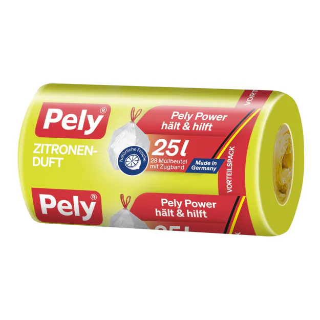 Pely Zugband Müllbeutel 25L (28Stk.)
