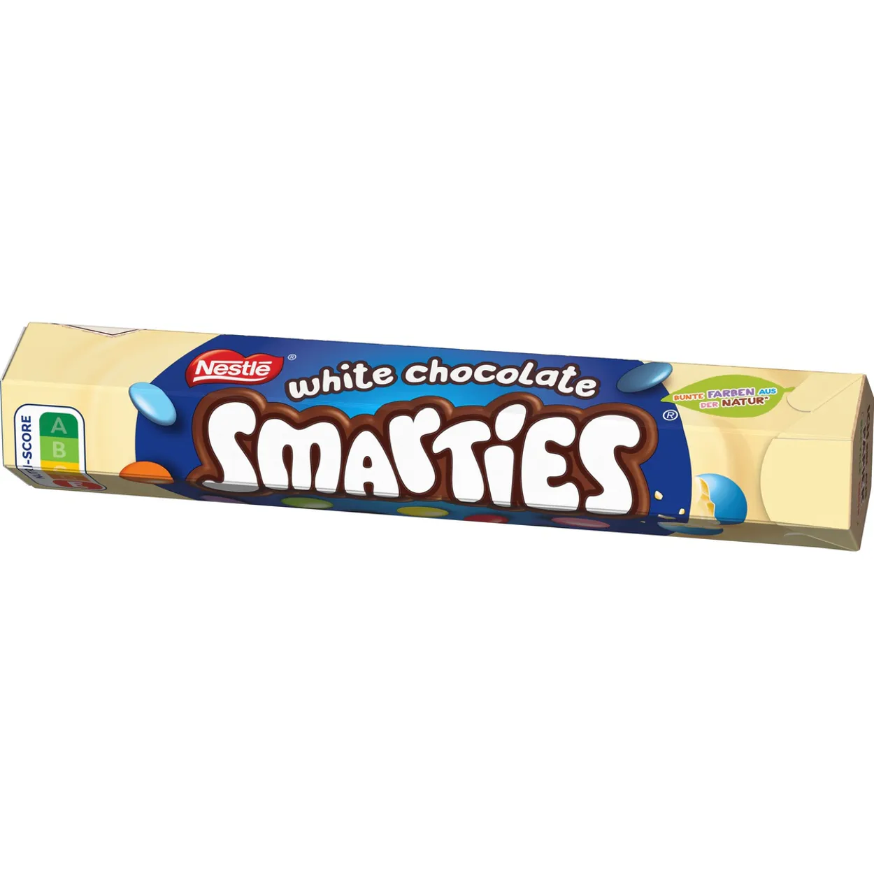 [4_3944] Smarties Riesenrolle weiß (120g)