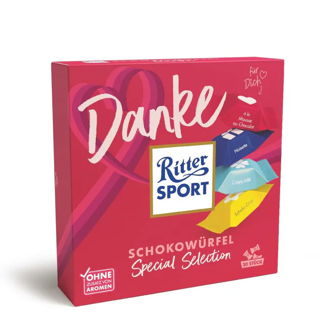Ritter Sport Schokowürfel Dankeschön (155g)