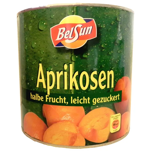 Aprikosen halbe Frucht - leicht gezuckert (2650ml)