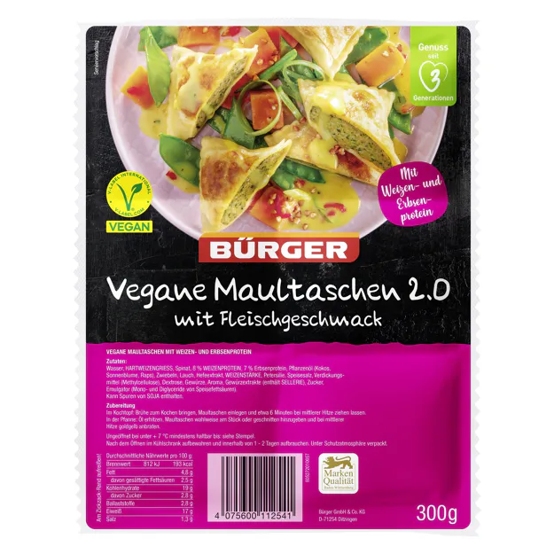 Bürger Vegane Maultaschen (300g)
