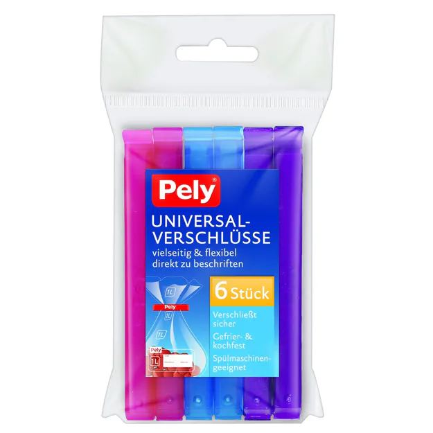 Pely Universal Verschlüsse (6Stk.)