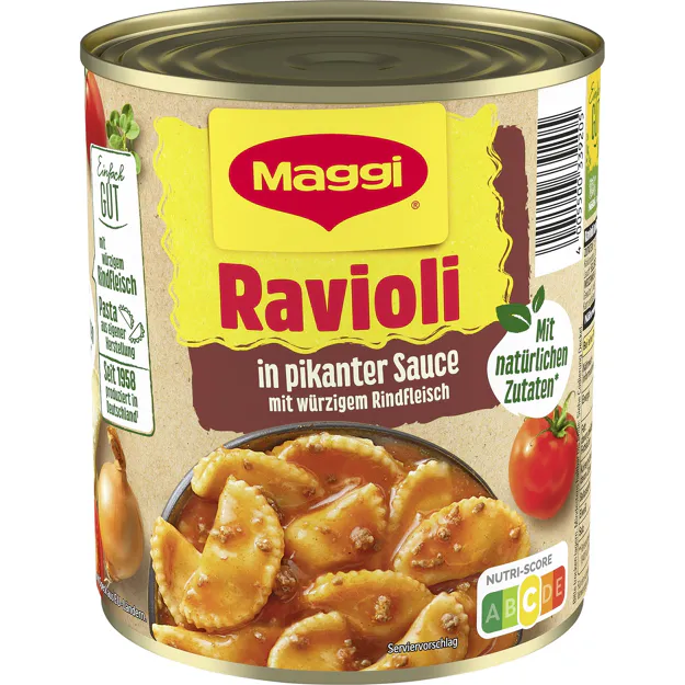 Maggi Ravioli in pikanter Sauce (800g)
