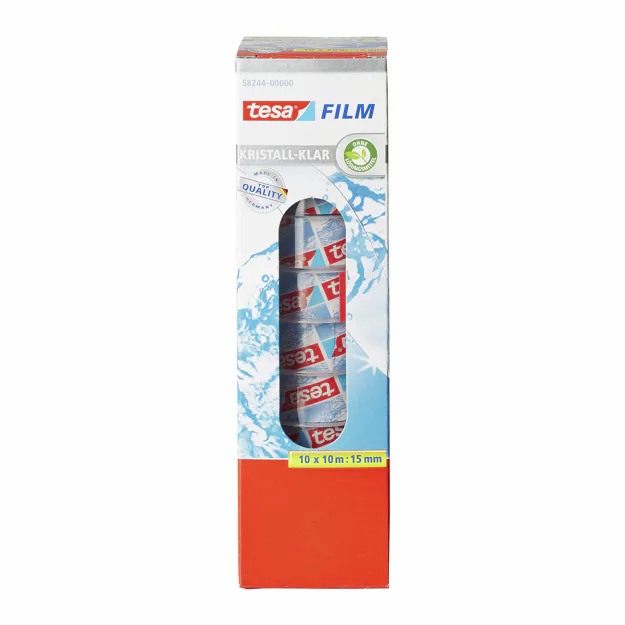 [4_4256] Tesafilm Kristall-klar 10x15mm (10Stk.)