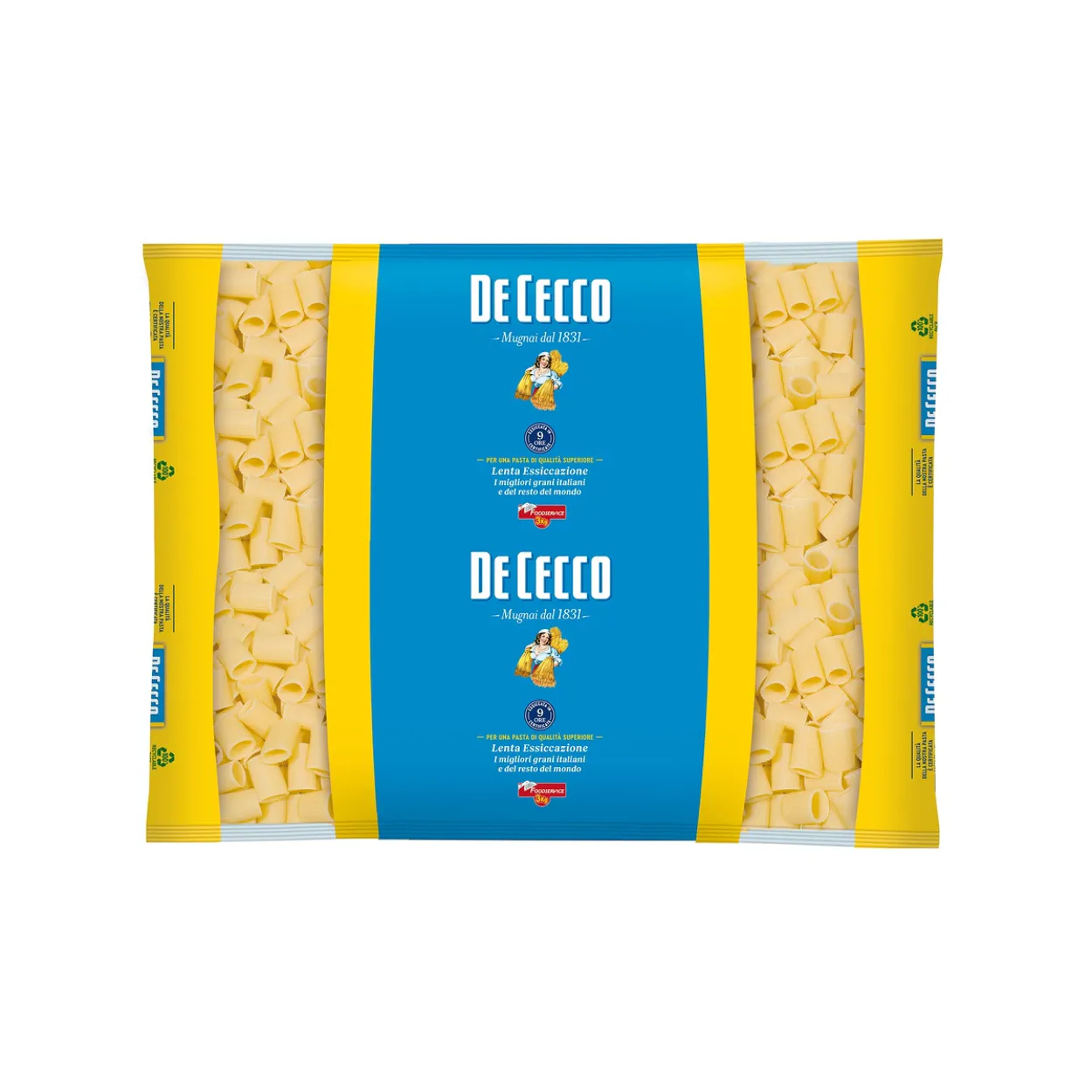 De Cecco Mezzi Rigatoni (3000g)