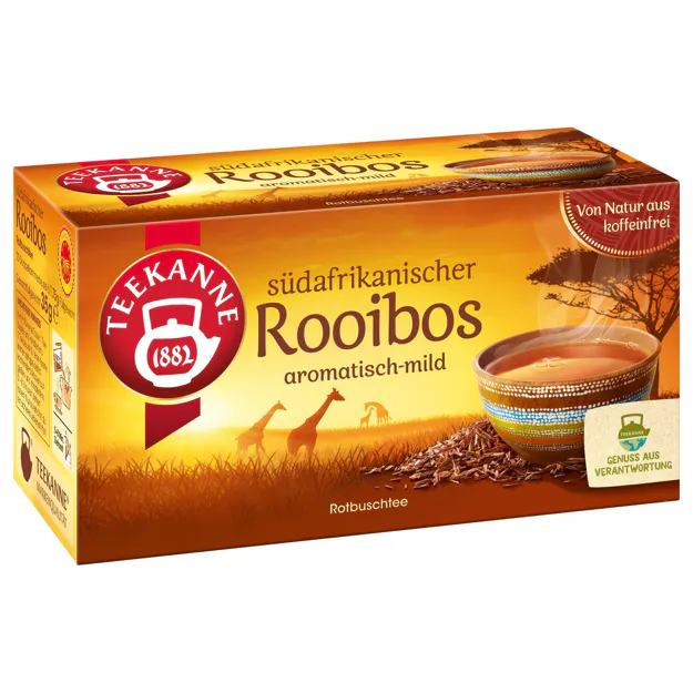 Teekanne Rooibos Tee (20 Beutel)