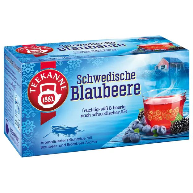 [4_1439] Teekanne Schwedische Blaubeere Tee (20 Beutel)