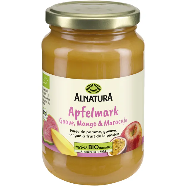 Alnatura Bio Apfelmark mit Guave, Mango & Maracuja (360g)