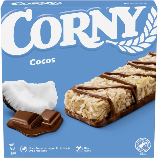 Corny Müsliriegel Kokos (6Stk.)