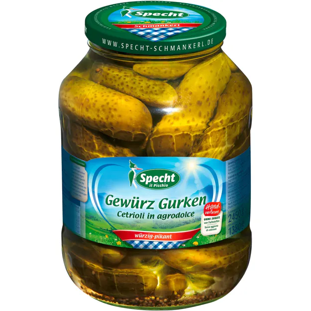 Specht Gewürzgurken (2650ml)