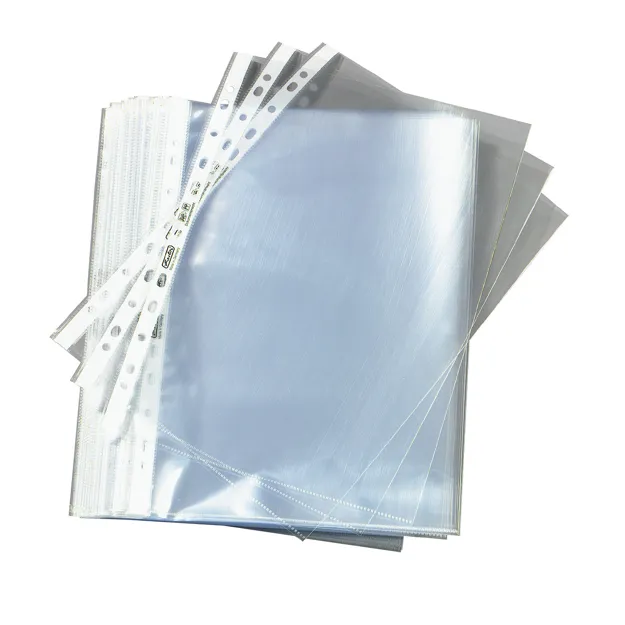 Herlitz Klarsichthüllen A4 glasklar (100Stk.)
