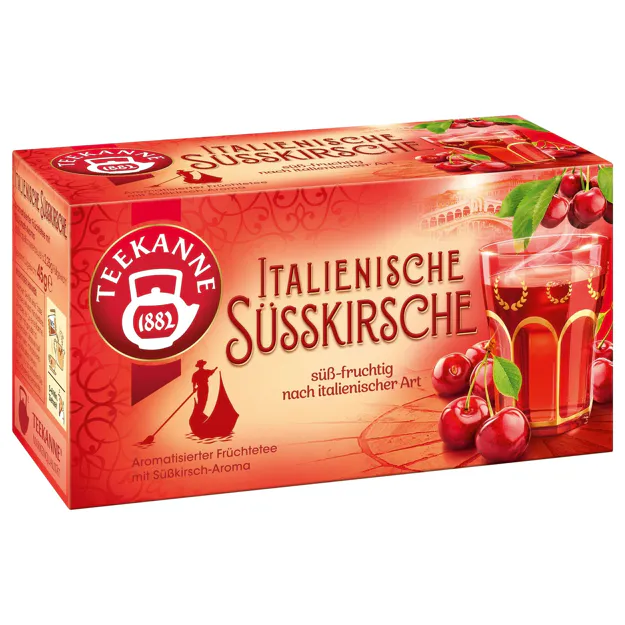 Teekanne Italienische Süßkirsche Tee (20 Beutel)