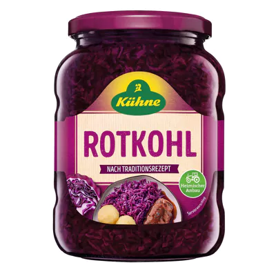 [4_2345] Kühne Rotkohl (Blaukraut) (720ml)