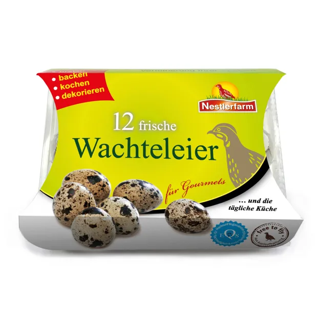 Wachteleier aus Auslaufhaltung (12Stk.)