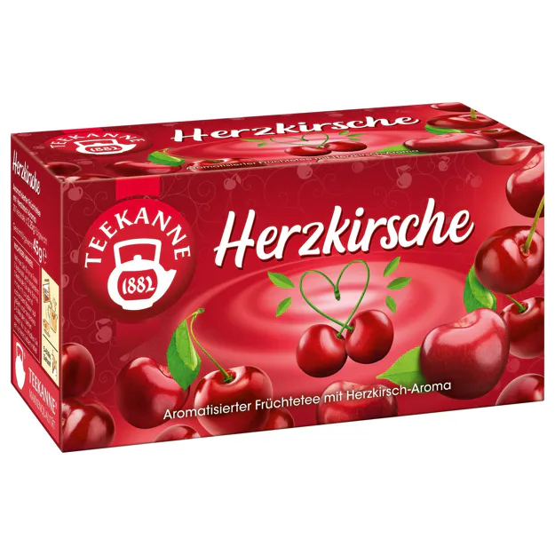 [4_2457] Teekanne Herzkirsche (20 Beutel)
