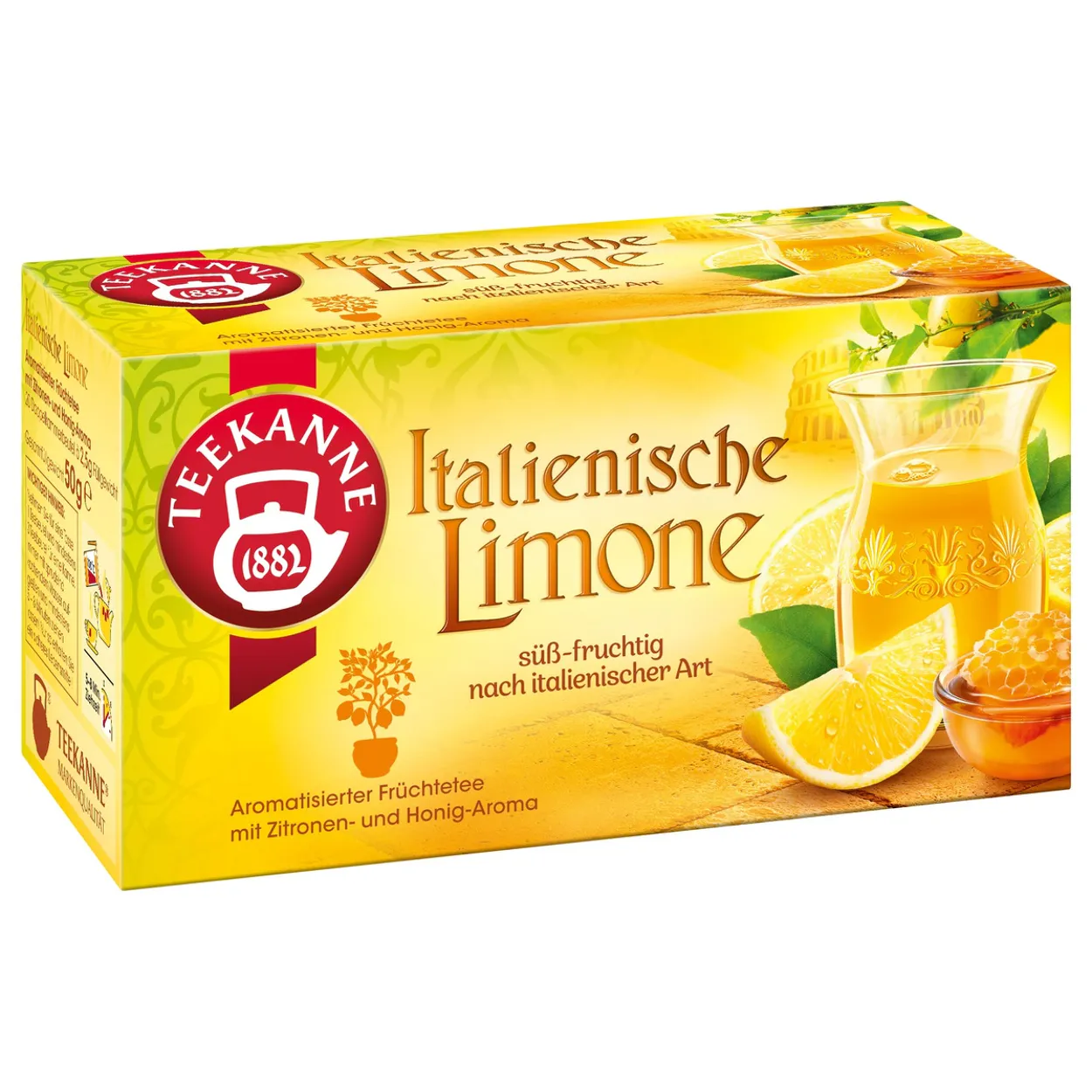 Teekanne Italienische Limone (20 Beutel)